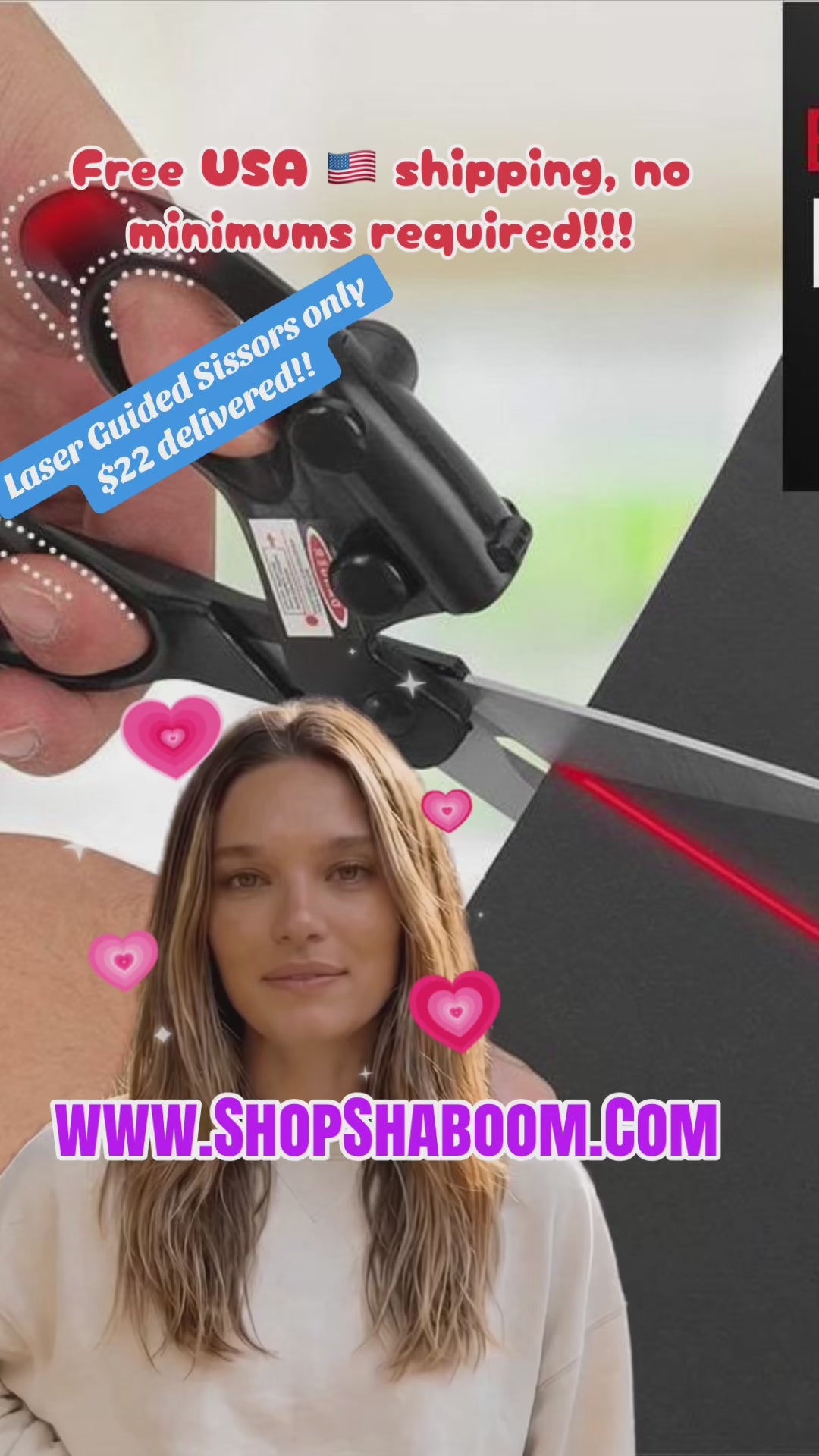 Never Cut Crooked Again: Laser Guided Scissors