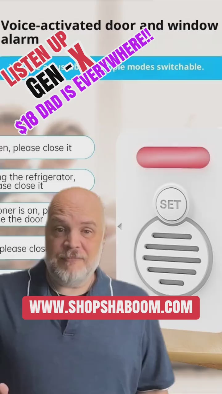 Dad is everywhere!! Voice Reminder Device